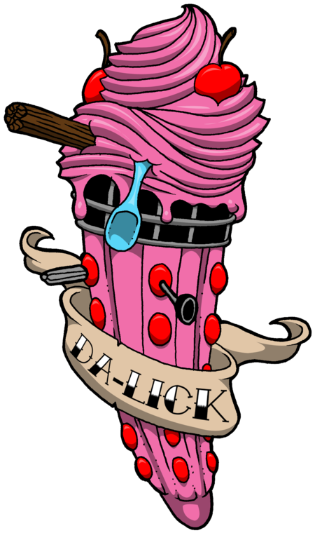 Da-lick Pink By Yayzus - Cartoon (900x1200)