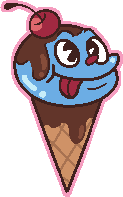 Goopy Le Yummy By Cuppykins - Ice Cream Cone (300x420)
