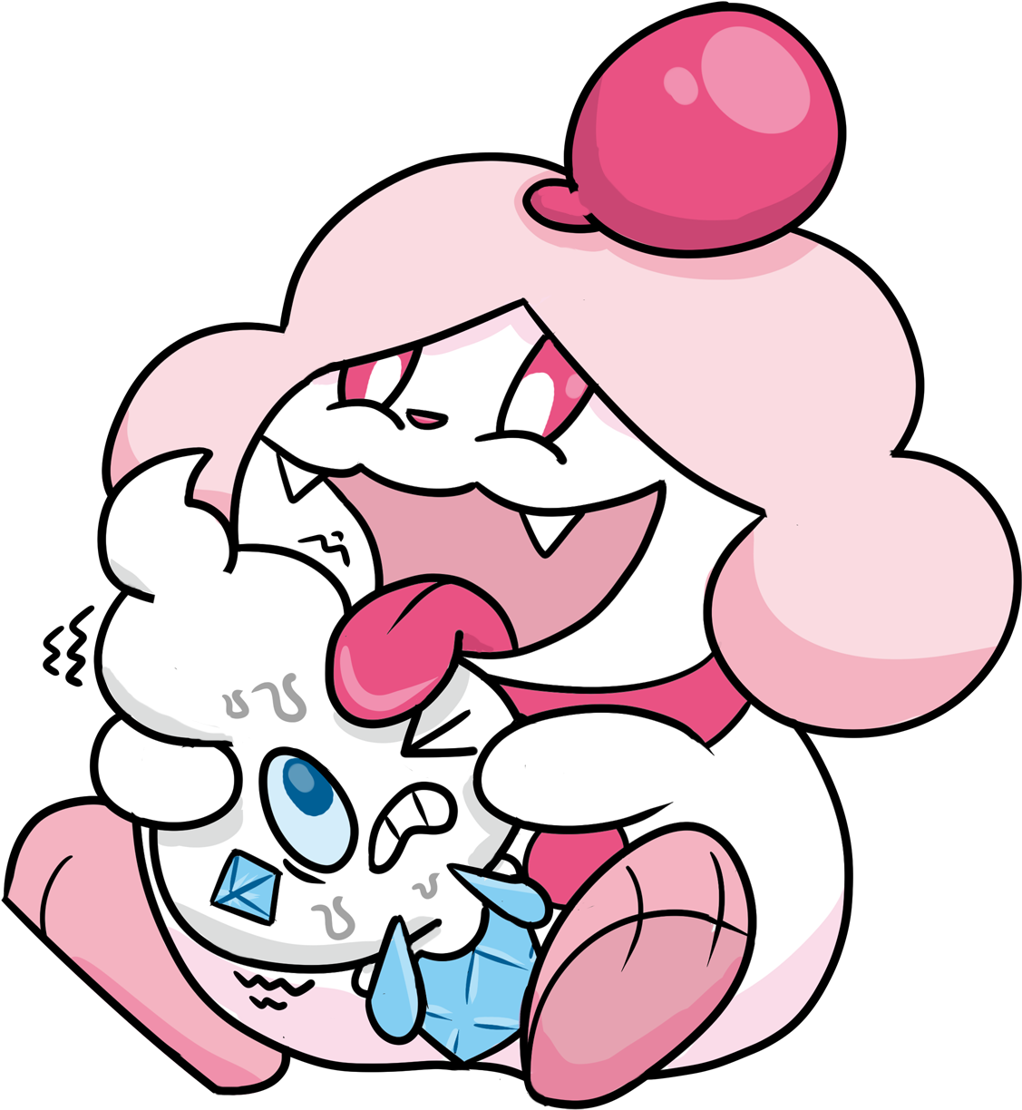 Cotton Candy Ice Cream - Cotton Candy Ice Cream (1288x1312)