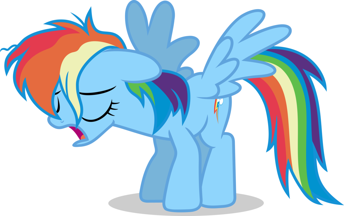 Mlp Fim Rainbow Dash Vector By Luckreza8 - Rainbow Dash Commander Hurricane (1126x709)