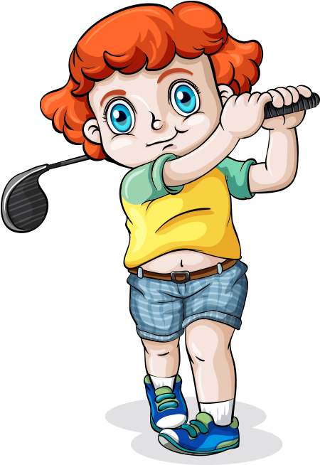Royalty-free Stock Photography Golf Illustration - Golf Cartoon Characters (800x800)