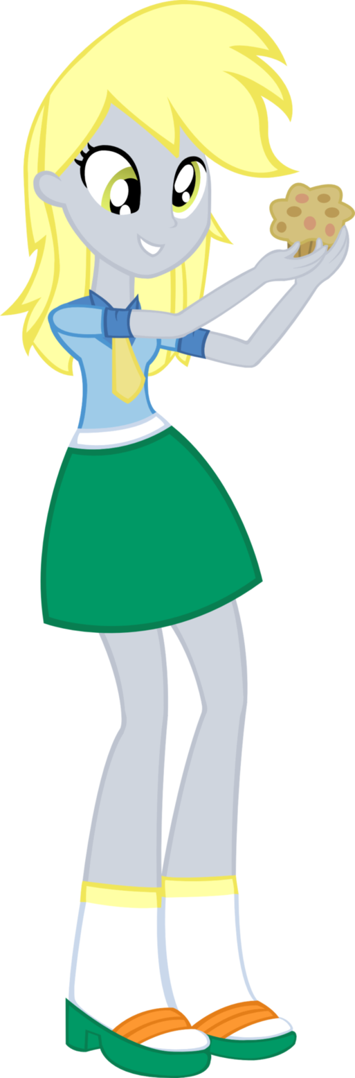 Equestria Girls Derpy Vector By Kapicator On Deviantart - Derpy Hooves (513x1555)