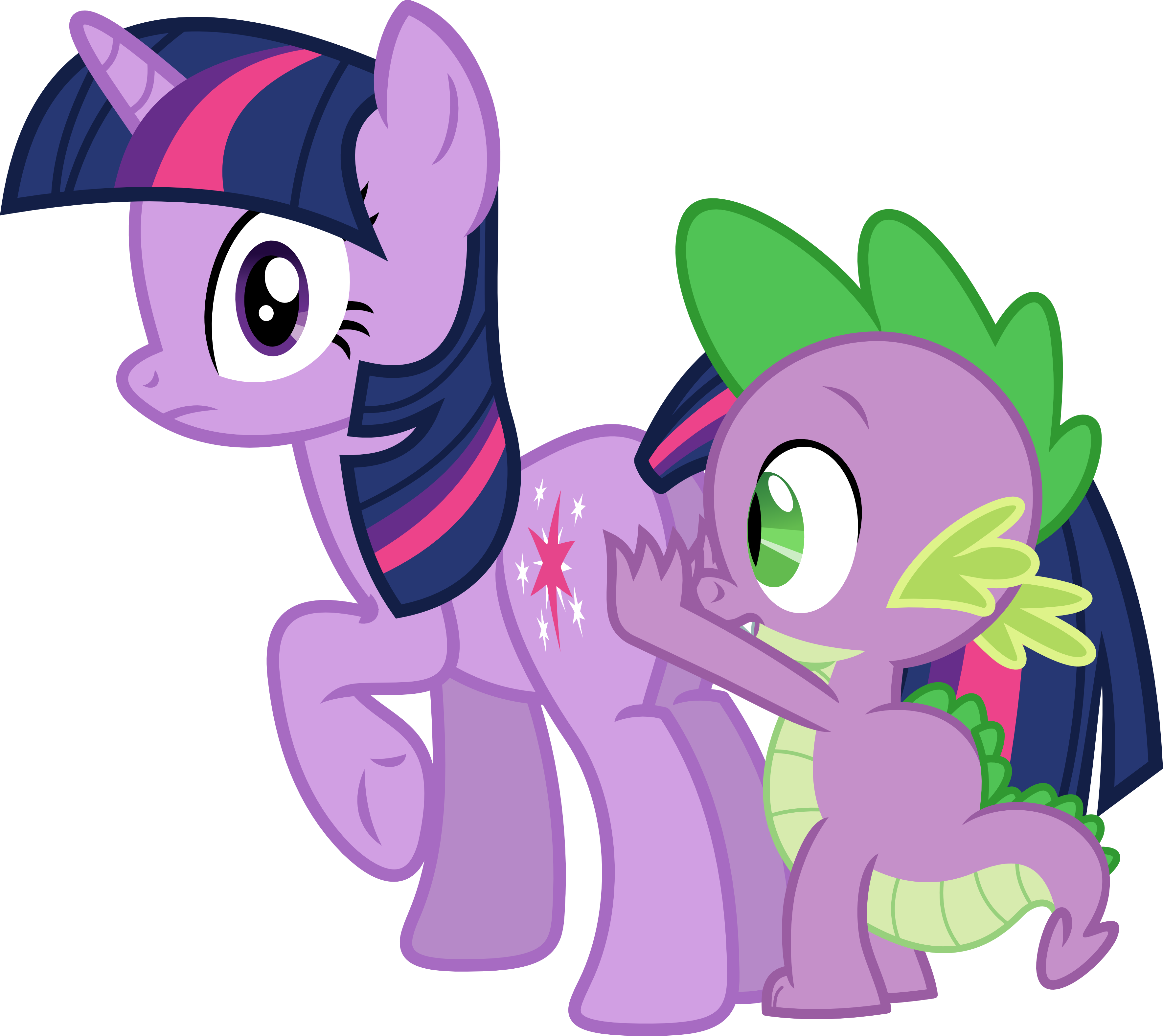 Spikeare You Touching My By Porygon2z - Little Pony Friendship Is Magic (3540x3154)