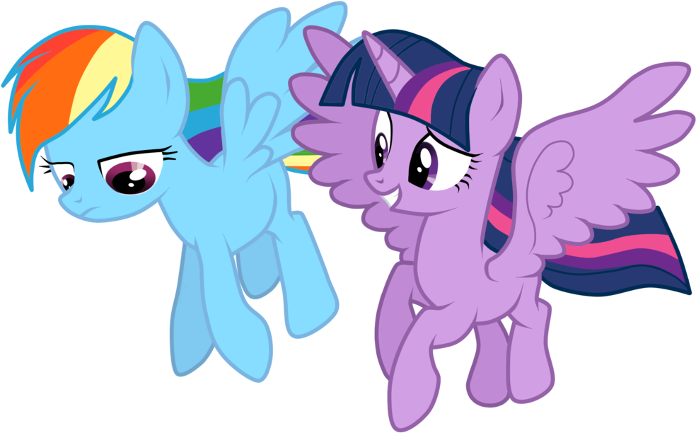 Image Result For Mlp Twilight Sparkle & Rainbow Dash - Rainbow Dash (1024x640)