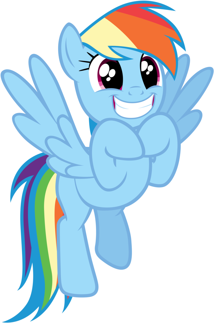 Rainbow Dash Is Excited By Tardifice - Rainbow Dash (733x1089)