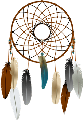 Dream Catcher Clipart Dream Catcher Colours Transparent - Dream Catcher Clip Art (400x400)