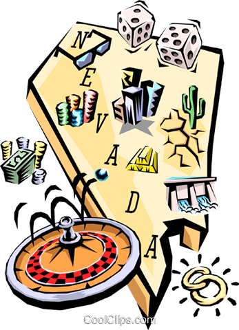 Nevada Vignette Map Royalty Free Vector Clip Art Illustration - Royalty-free (347x480)