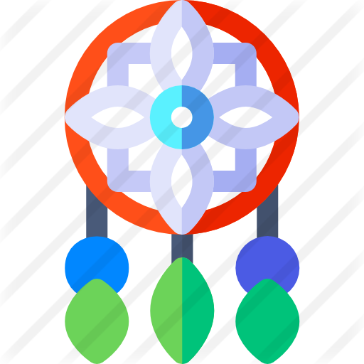 Dreamcatcher Free Icon - Circle (512x512)