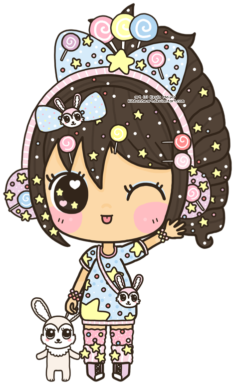 Kawaii Girl Disegni - Imagenes Kawaii De Muñequitas (471x772)