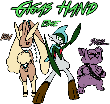 Gigas Hand By Zero-zivan - Cartoon (500x466)