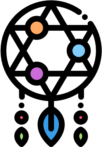 Dreamcatcher Free Icon - Circle (512x512)