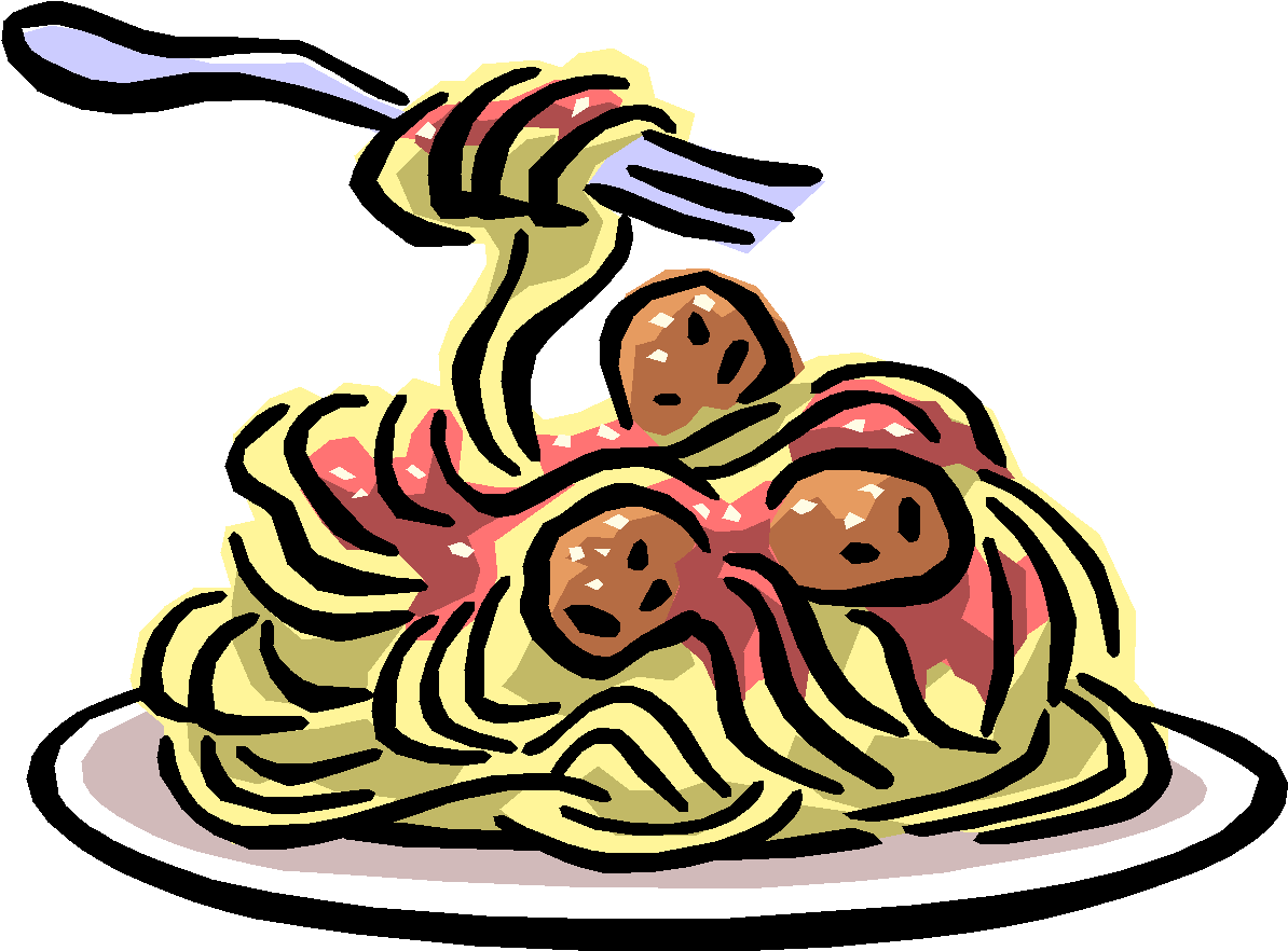 Spaghetti Dinner Clip Art N39 - Spaghetti Clipart (1201x894)