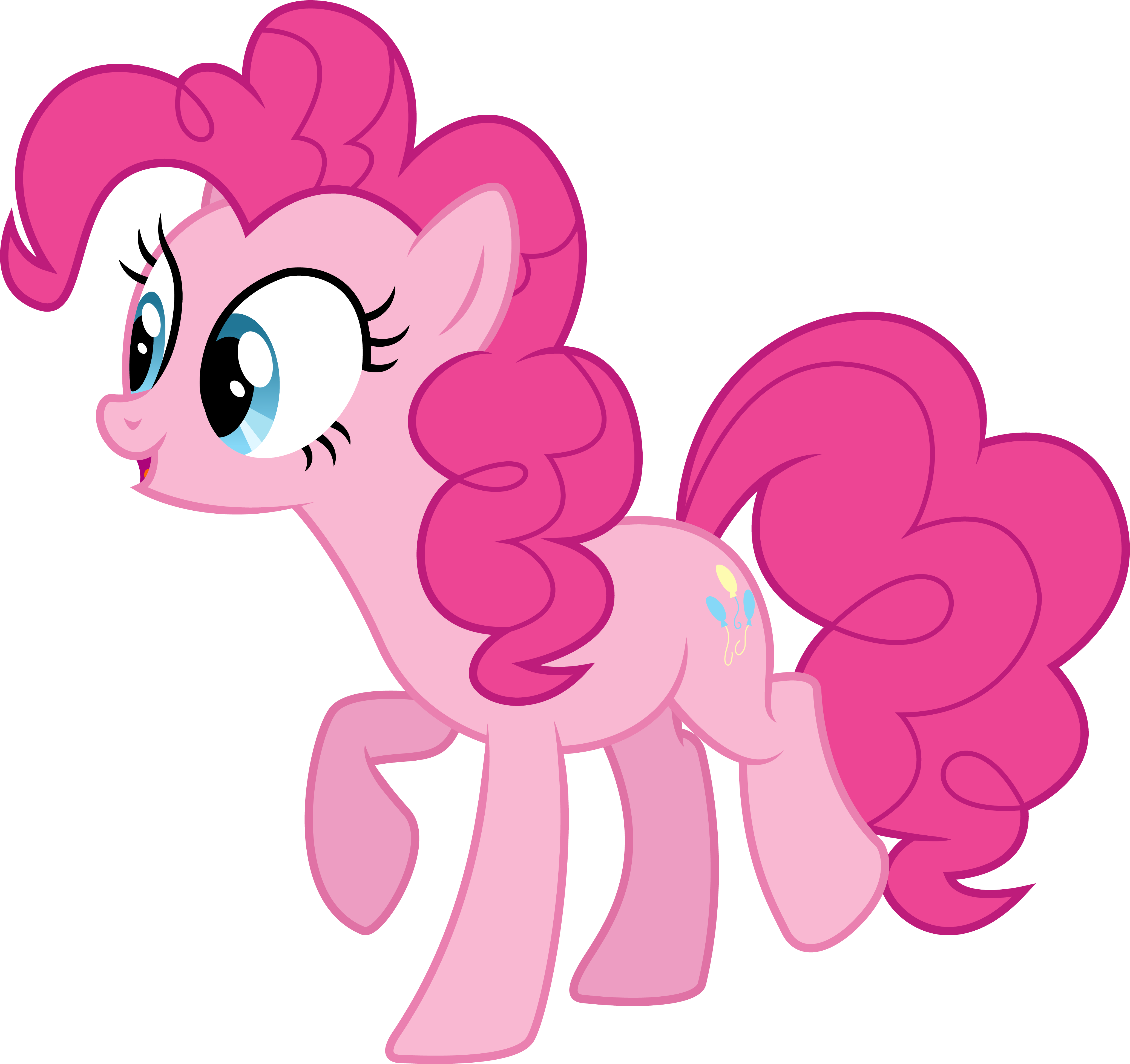 Pinkie - Mlp Pinkie Pie Vector (4127x3886)