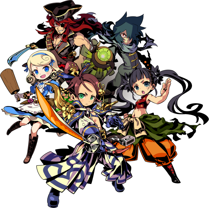 Just Who Is This Girl Why Does She Want To Go To The - Etrian Mystery Dungeon (675x673)