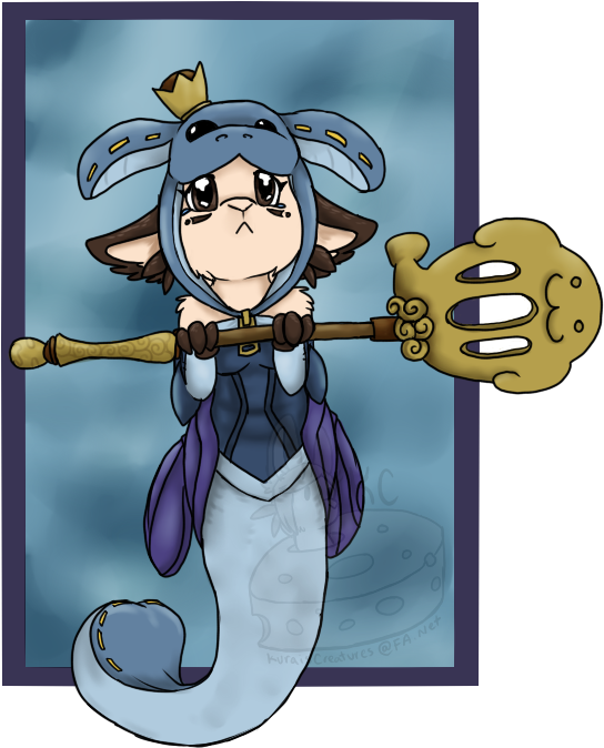 Urf The Nami-tee By Kuraiscreatures - Cartoon (665x753)