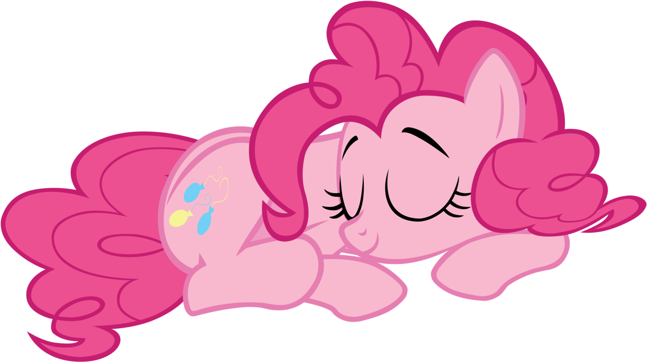 Sleepy Pinkie Pie Vector By Ikillyou121-d4yuear - Mlp Pinkie Pie Sleeping (1280x1024)