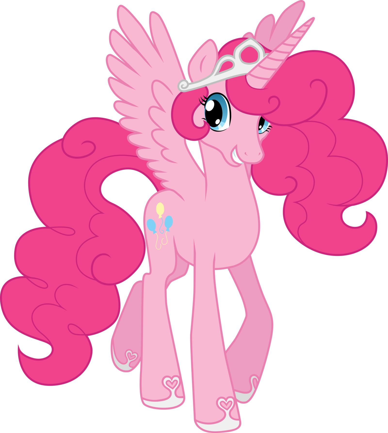 My Little Pony Alicorn Pinkie Pie - Pinkie Pie As An Alicorn (1600x1789)