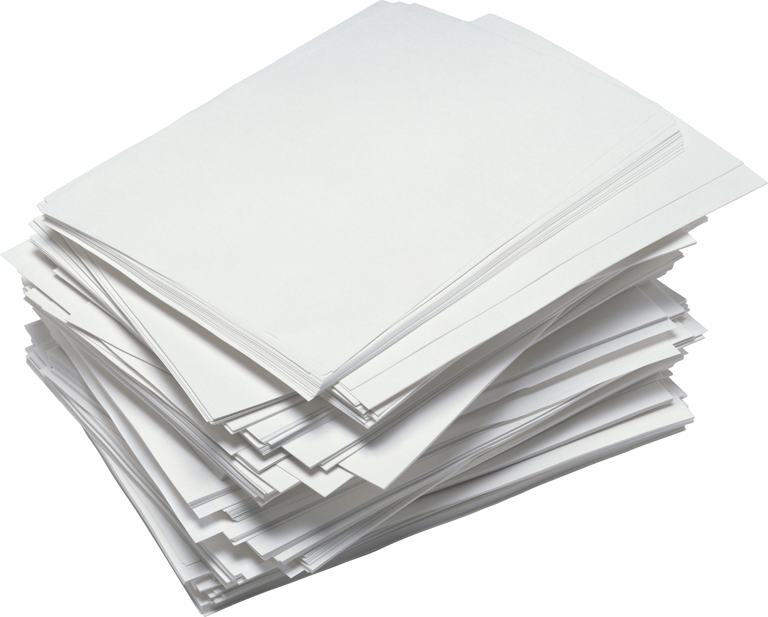 Messy Paper Stack Transparent Png - Stack Of Papers Transparent (2466x1981)