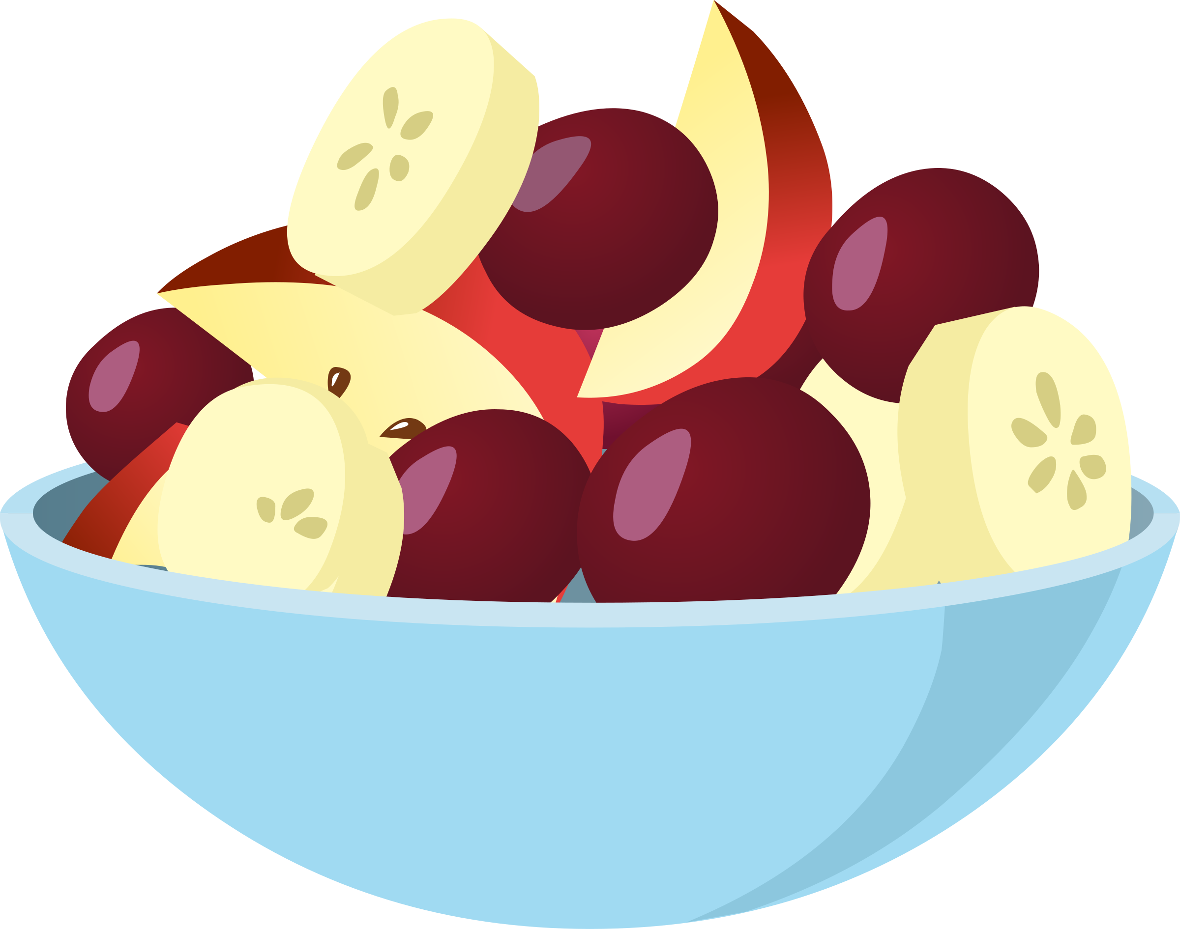 Salad - Fruit Salad Clipart Transparent (2400x1891)