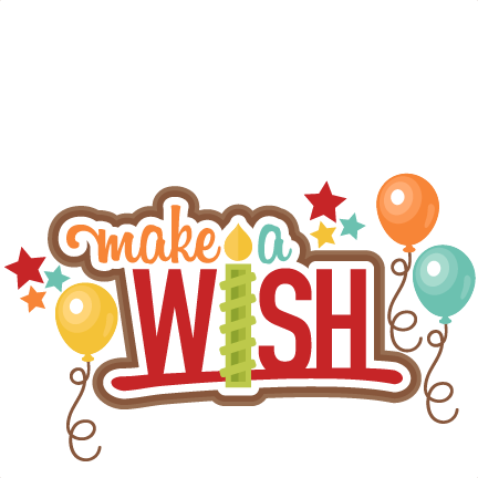 Make A Wish Clip Art - Miss Kate Cuttables Birthday (432x432)
