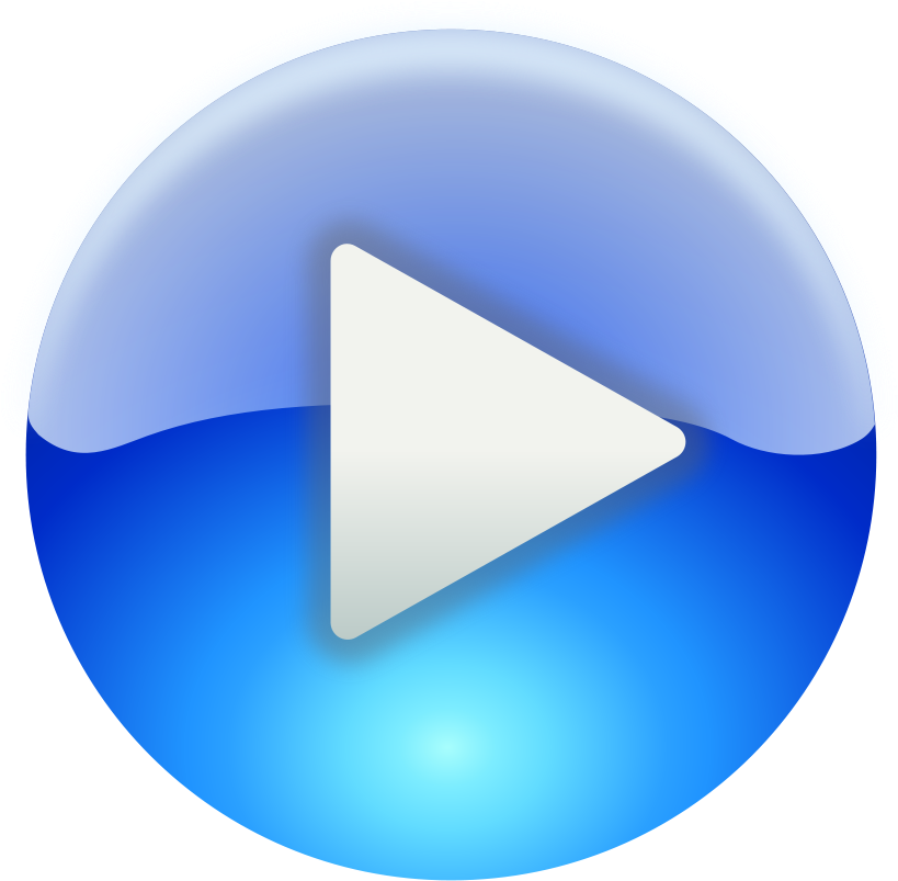 Windows Media Player Play Button Clip Art - Clip Art Play Button (900x900)