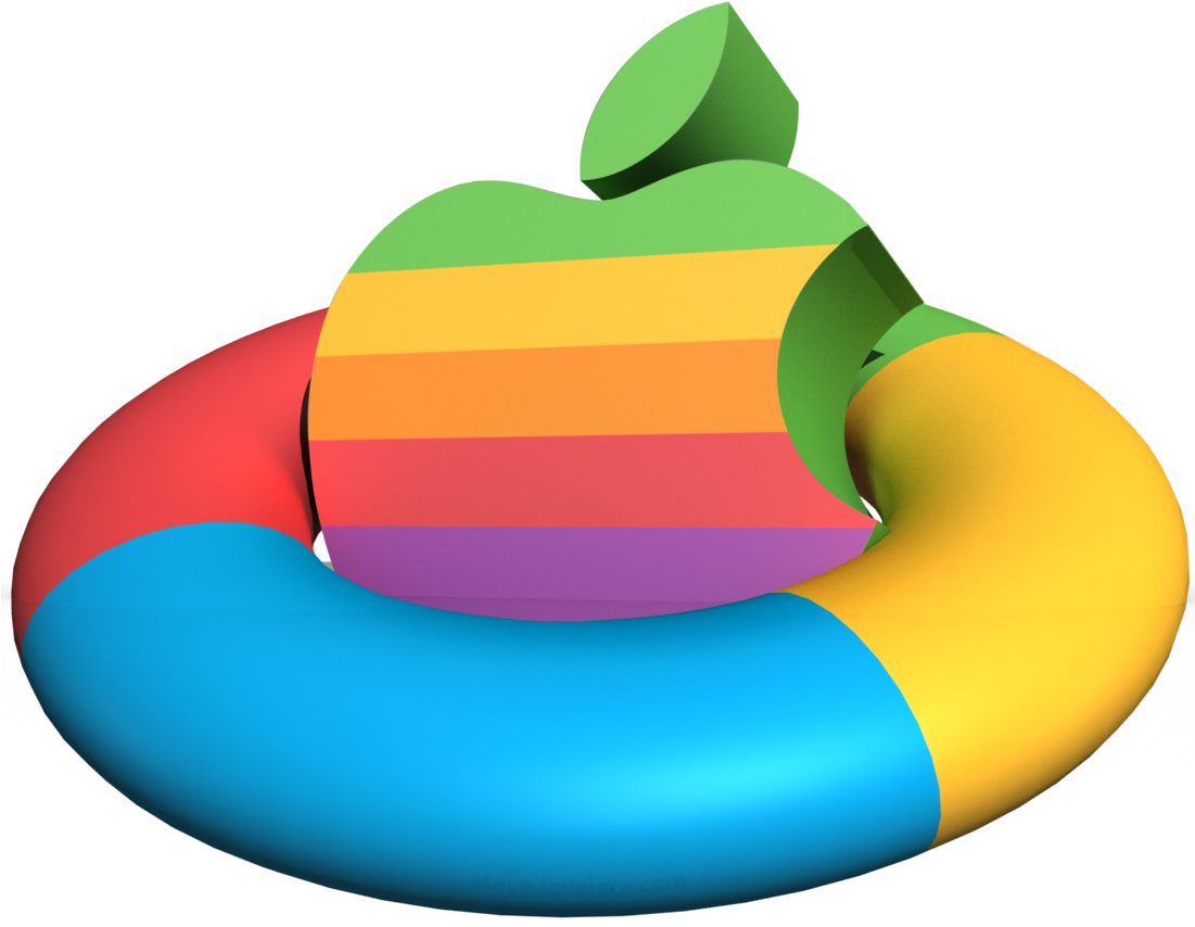 Microsoft Saved Apple - Inflatable (1200x950)