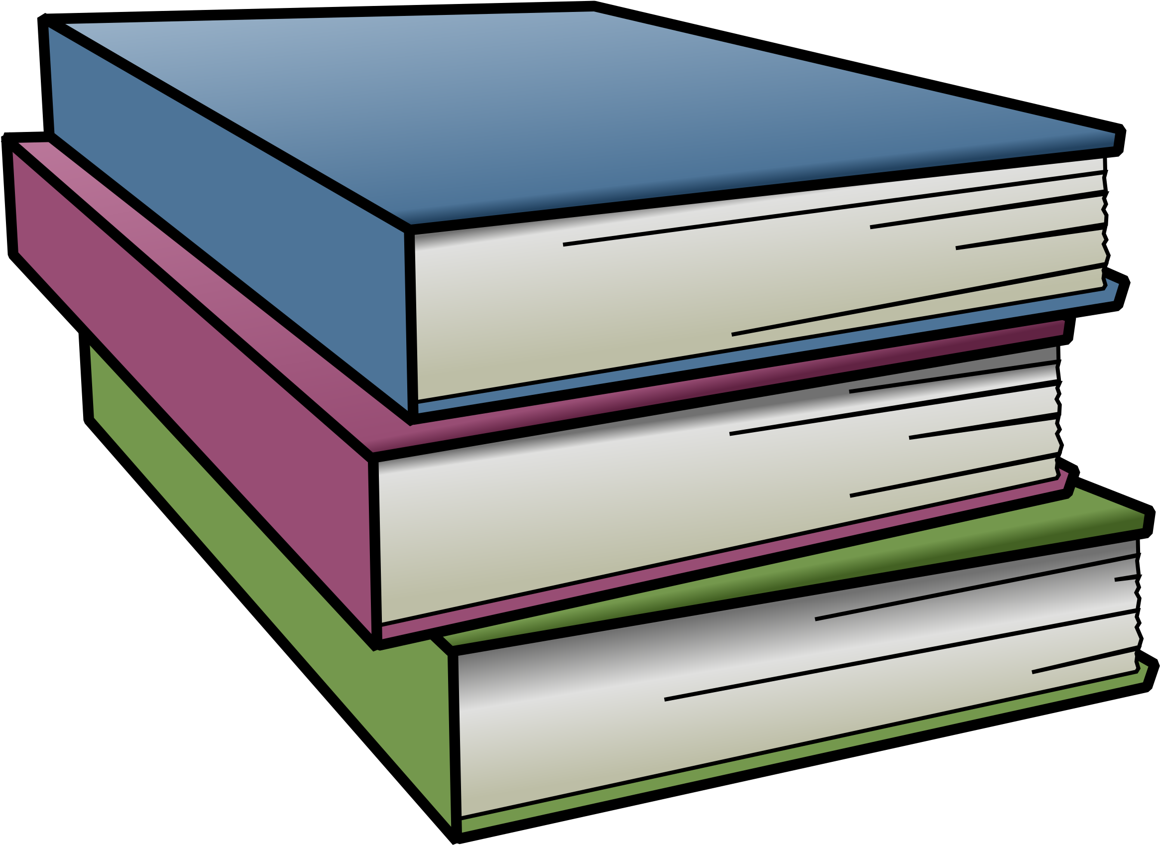 Clipart - Buy Them Book Throw Blanket (2400x1800)