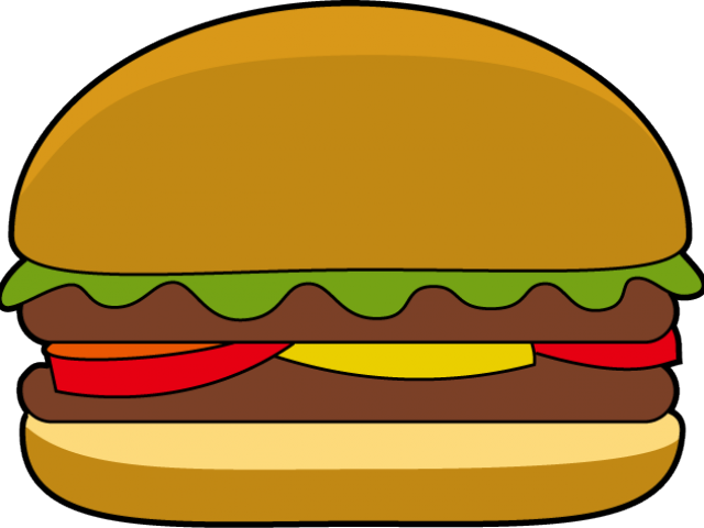 Burger Clip Art (640x480)