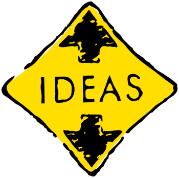 Idea Clipart - Developing Ideas Clip Art (350x348)