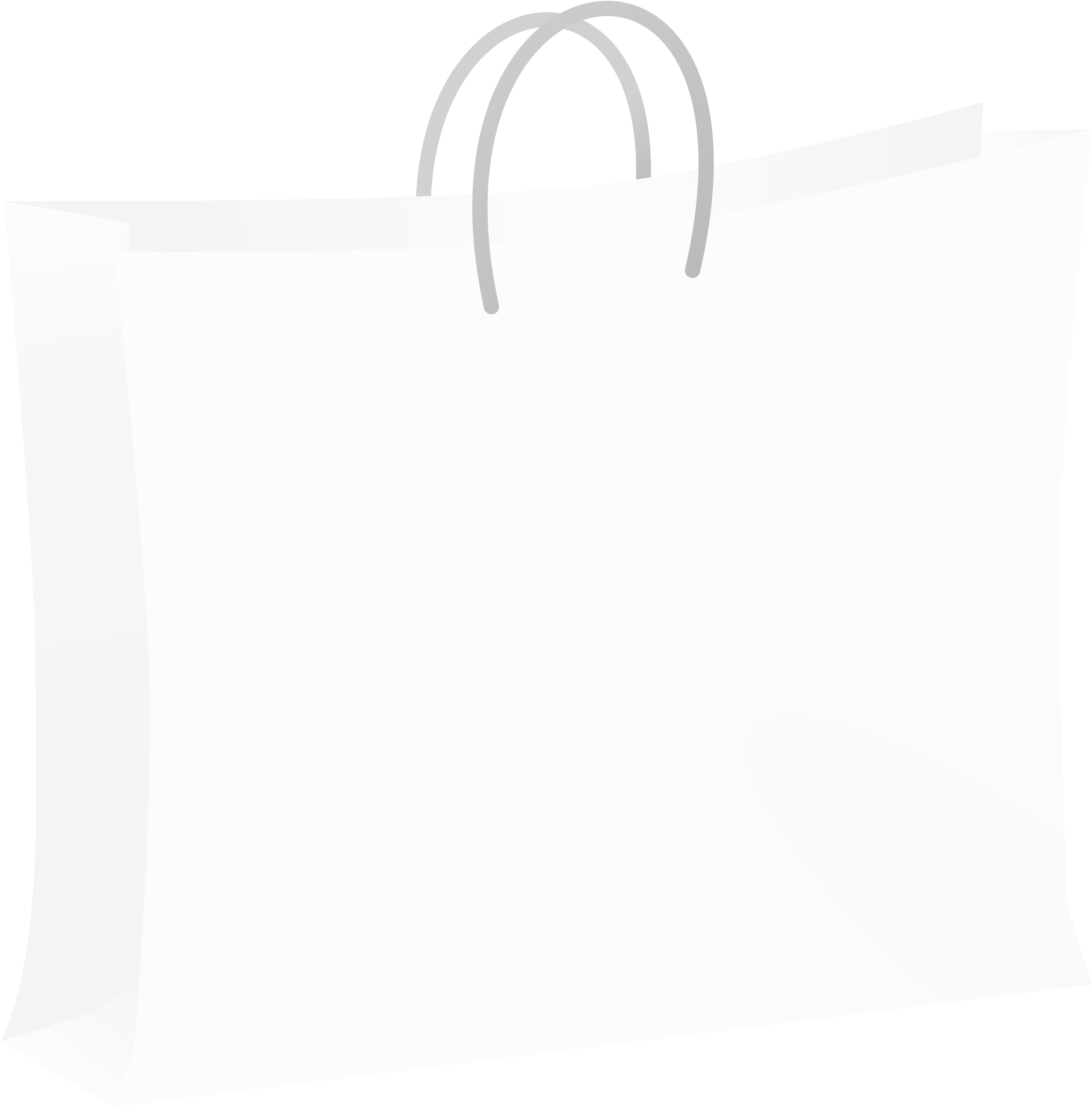 Bag - White Shopping Bag Clipart (2368x2400)