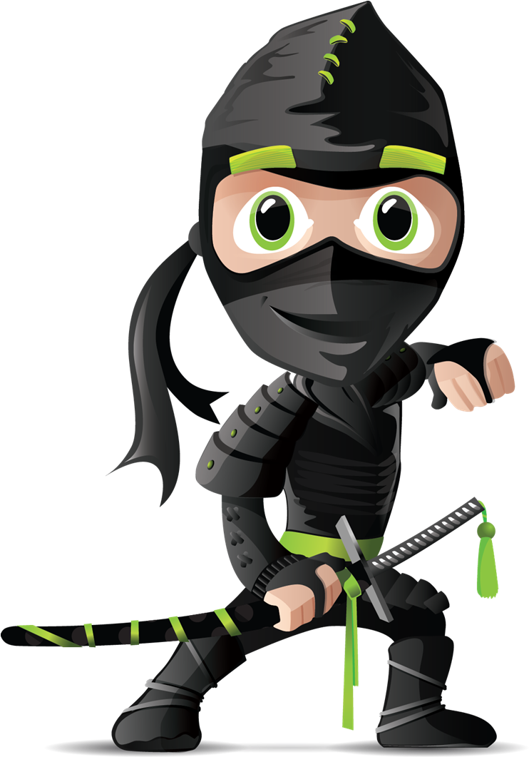 Free To Use & Public Domain Japanese Clip Art - Ninja Character (800x1060)