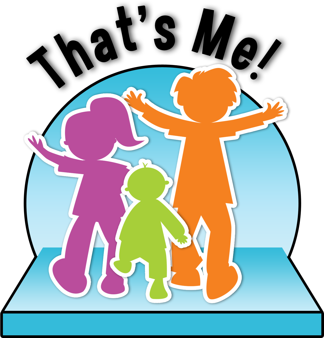 Way Clipart Self Awareness - That's Me Clipart (1500x1452)
