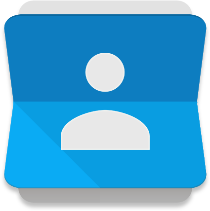How To Sync Google Contacts With Windows 10 People - Google Contacts (512x512)