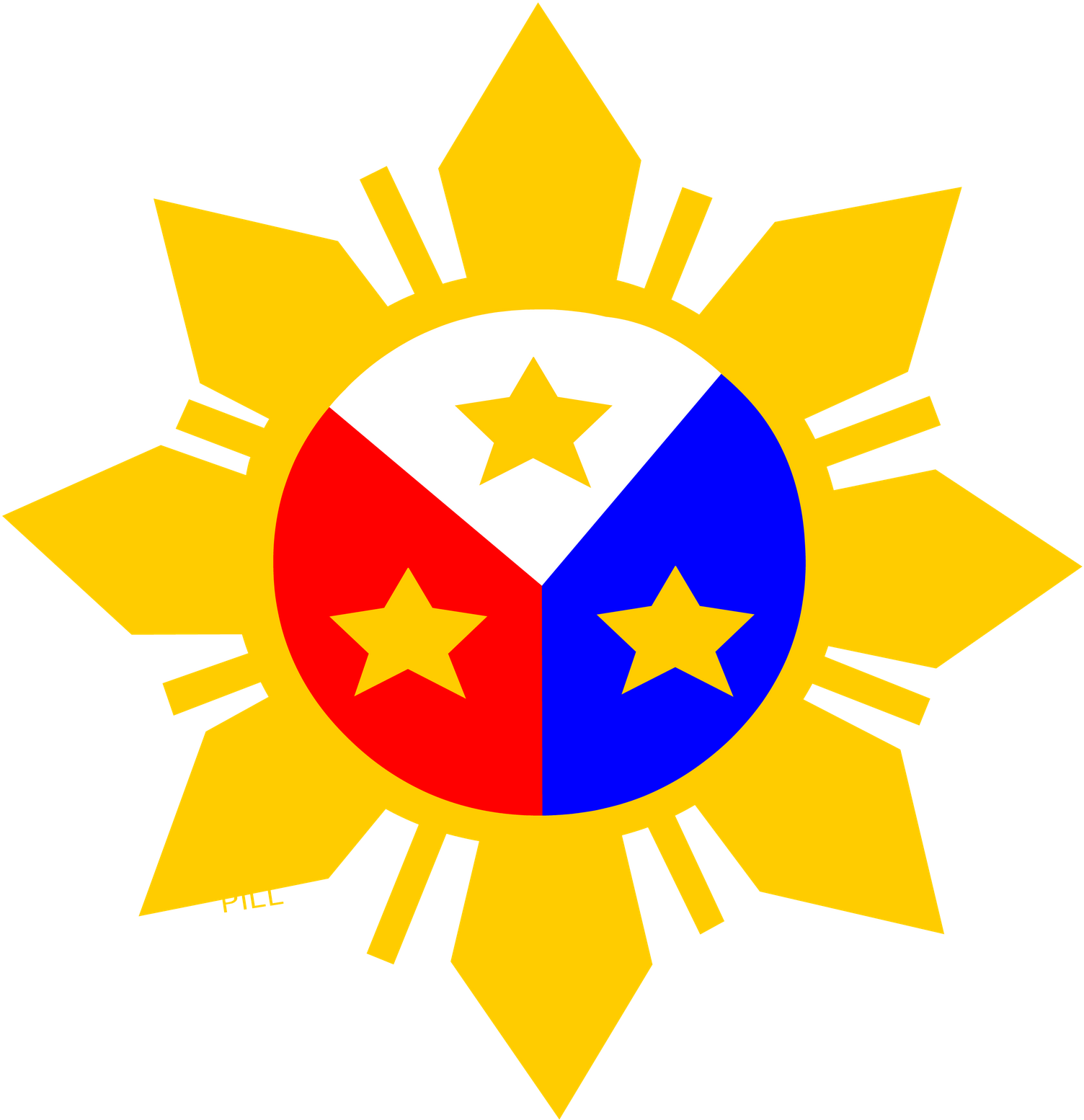 Flag Of The Philippines Philippine Declaration Of Independence - Philippine Flag Logo Transparent (1600x1600)