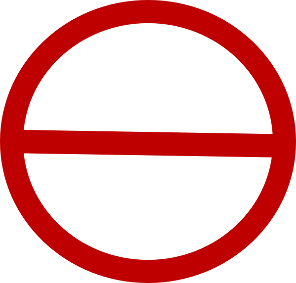 Do Not Clipart (600x573)