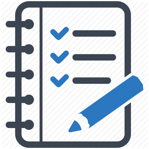 Earthquake Clipart - Checklist Icon (512x512)