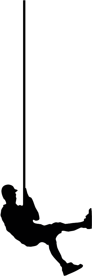 Rope Access Work In London And The South East - Silhouette (326x955)