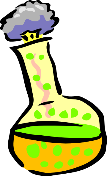 Flask Clip Art - Flask Clip Art (360x593)