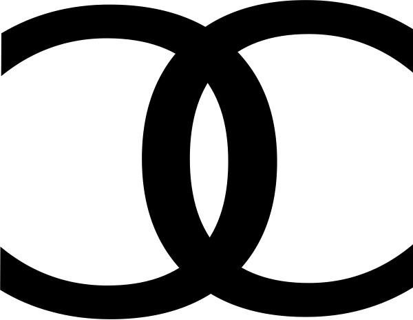 Coco Chanel Logo Clipart (600x464)