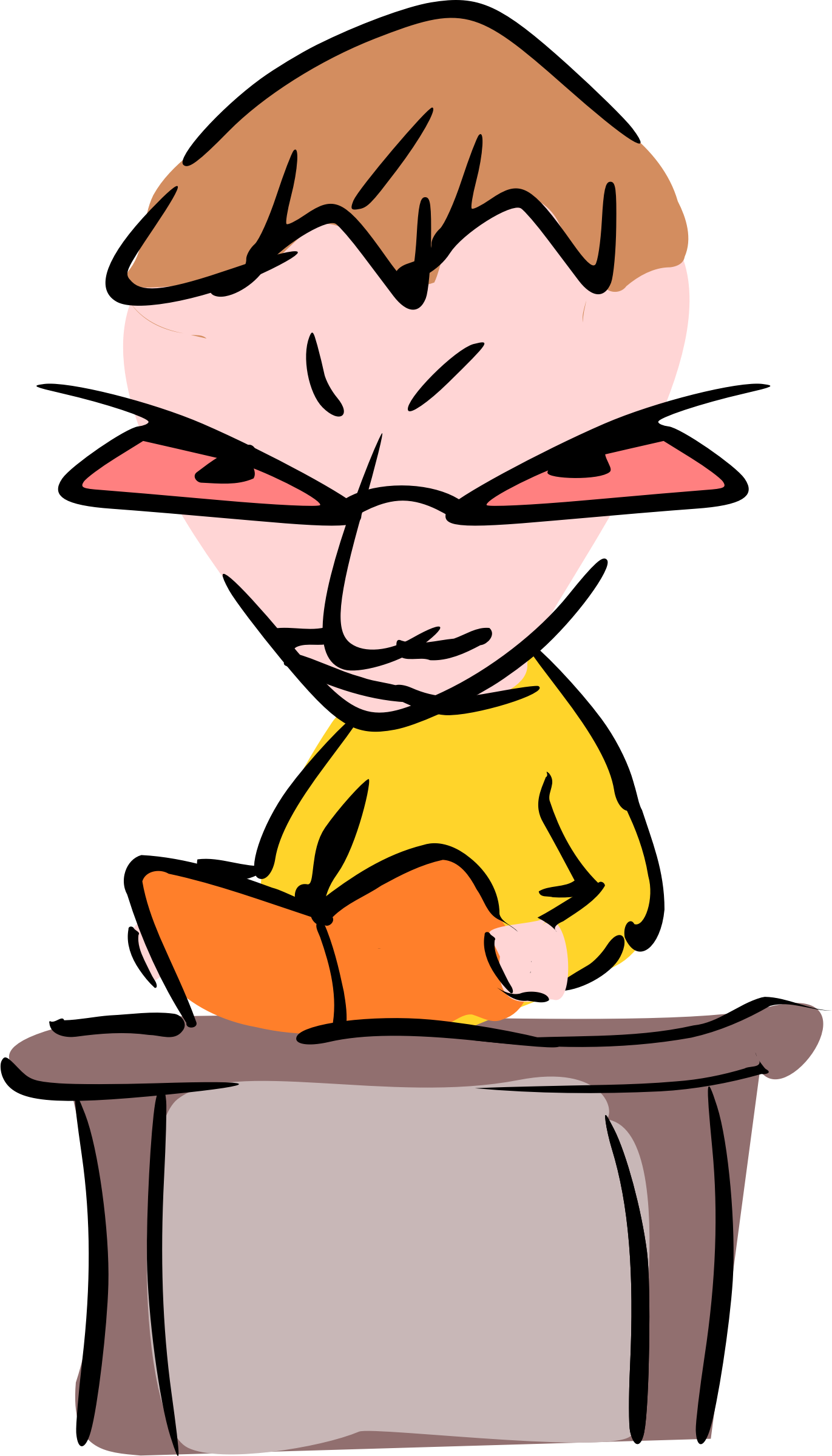 Image For Boy Reading People Clip Art - Boy (1371x2400)