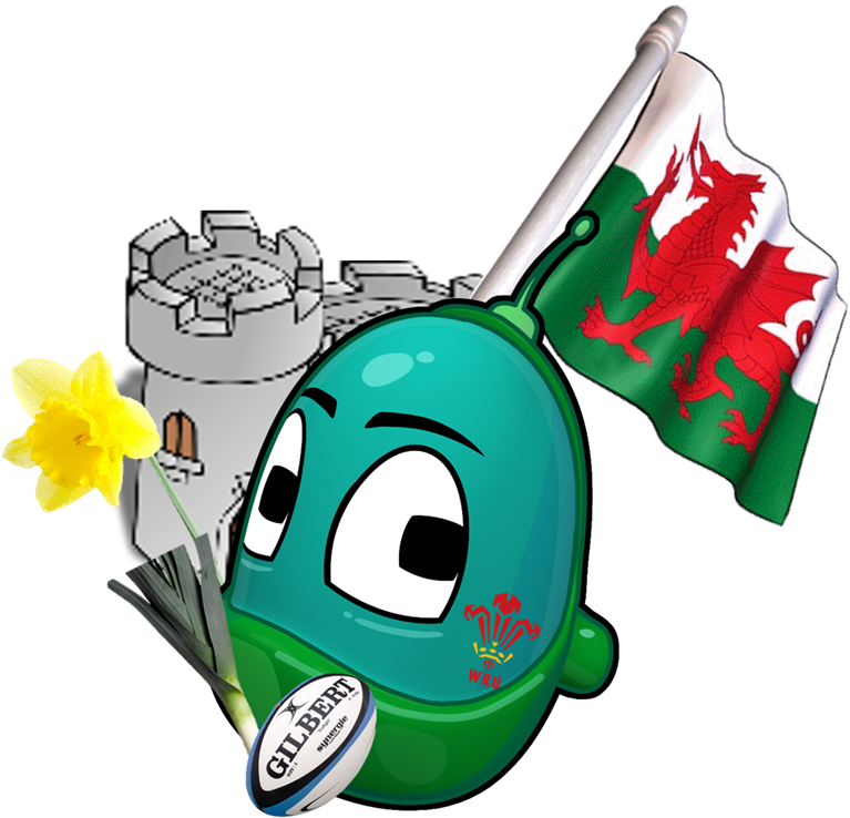 Kodu Kymru - Wales Flag (960x768)