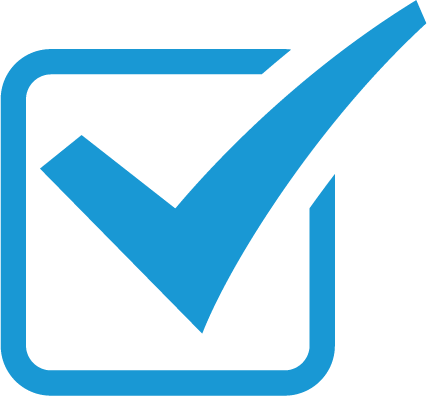 Take Back Control Of Your Inbox - Tick Box Icon Blue (427x396)