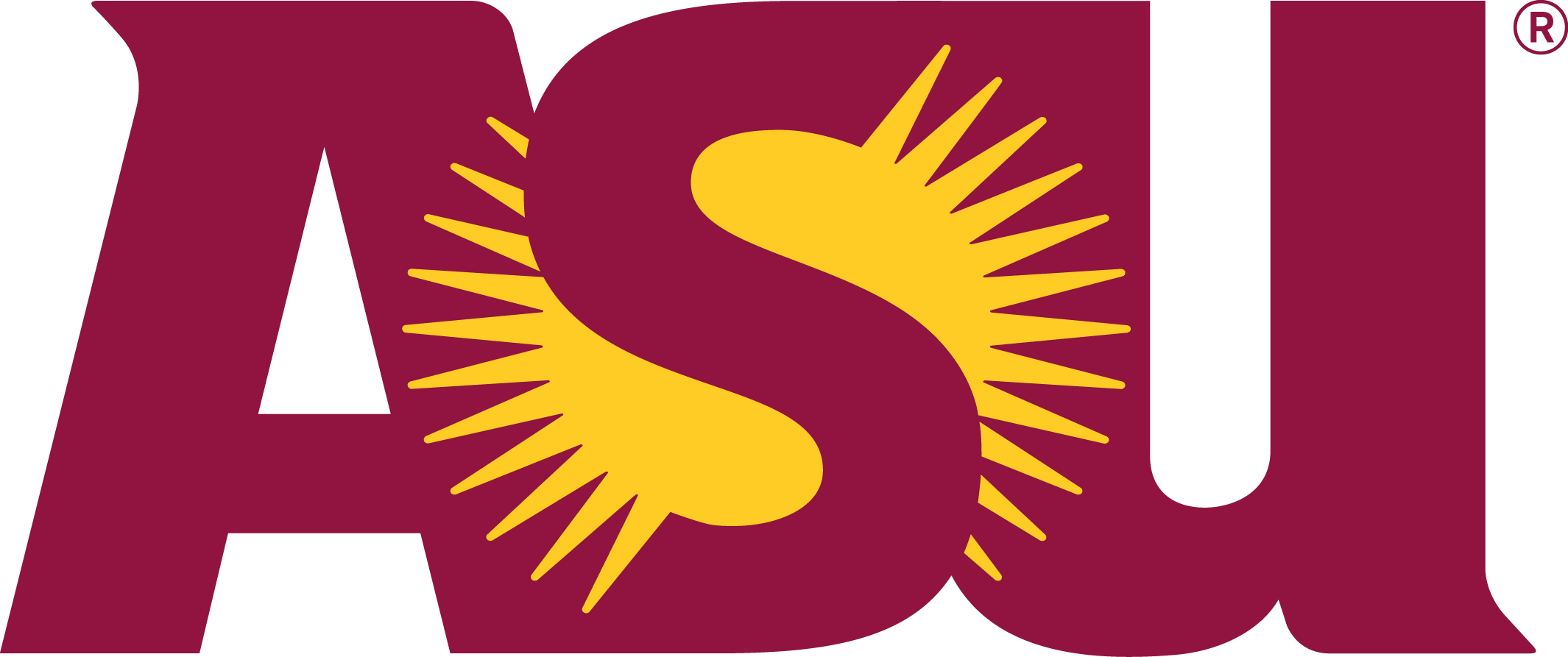 Asu Sparky Clipart Collection - Arizona State University Logo Vector (2130x893)