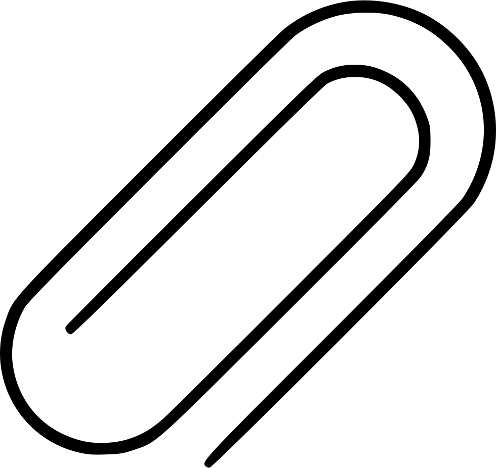 Attach Attachment Clip Paperclip Staple Comments - Staple Icon (980x926)