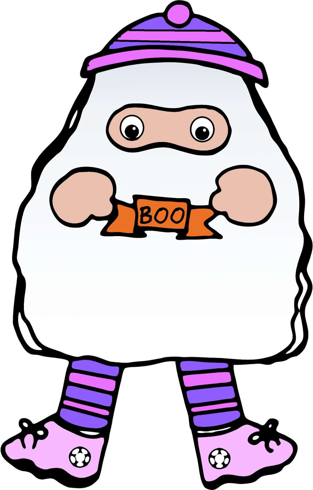 Http - //grannygoestoschool - Blogspot - Com/2014/10/ghostly- - Clip Art (1022x1600)