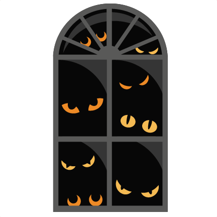 Halloween Window Svg Scrapbook Cut File Cute Clipart - Halloween Window Svg Scrapbook Cut File Cute Clipart (432x432)