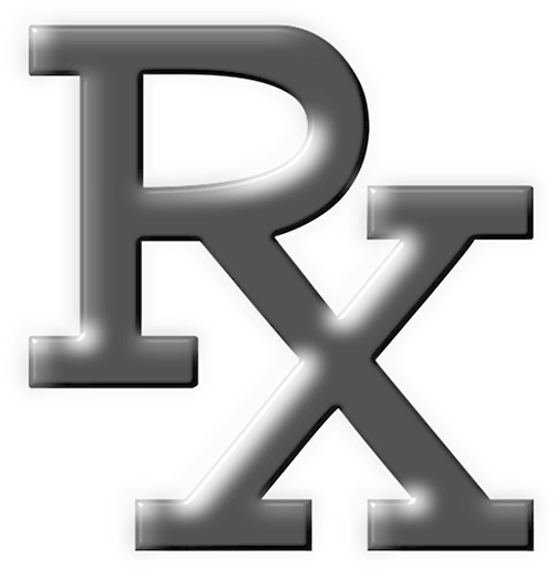 Rx Pharmacy Prescription Symbol Courier - Ui Ux Designer Career Path (512x512)