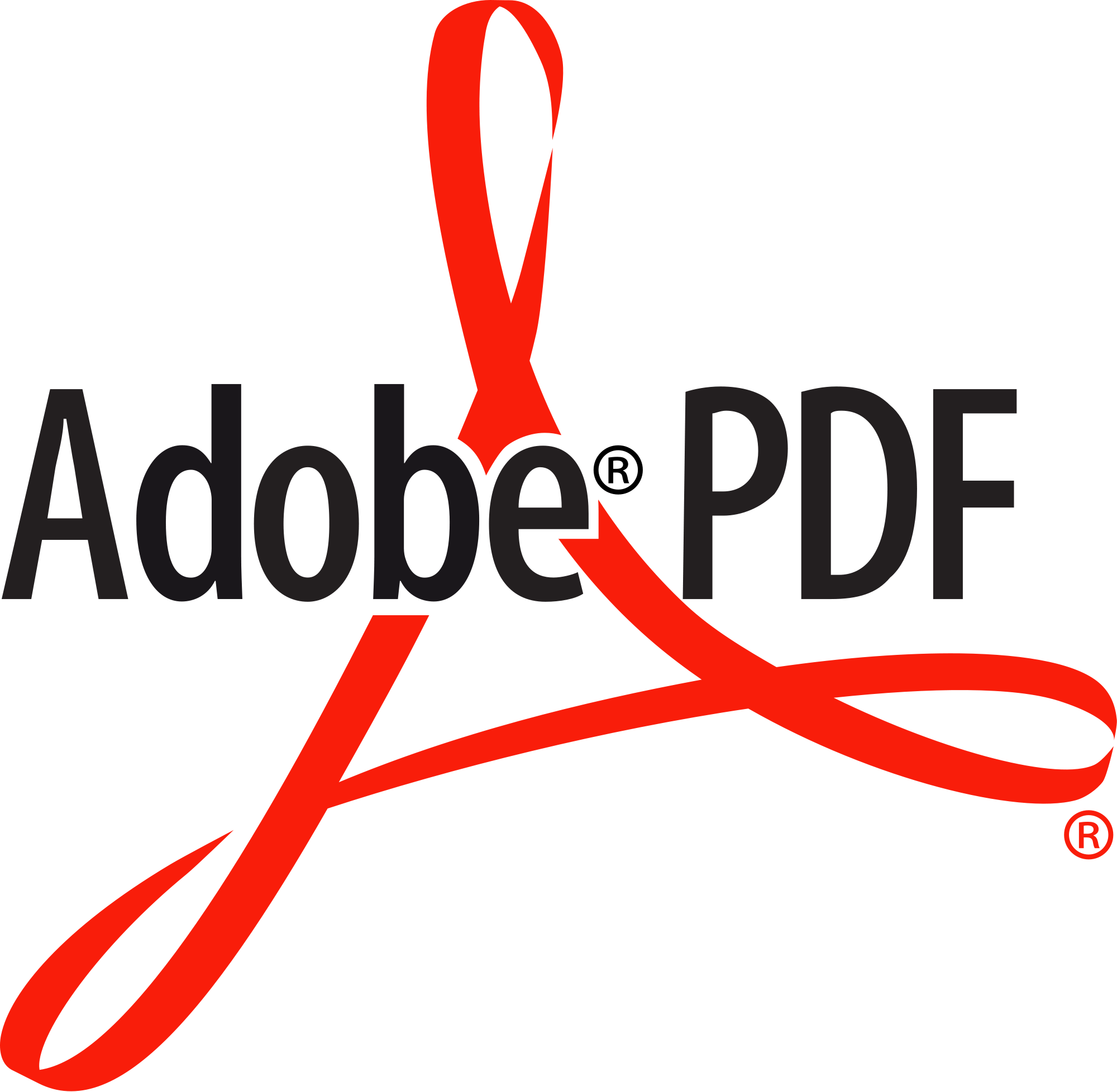 Adove Pdf - Adobe Reader Pdf Png (2000x1956)