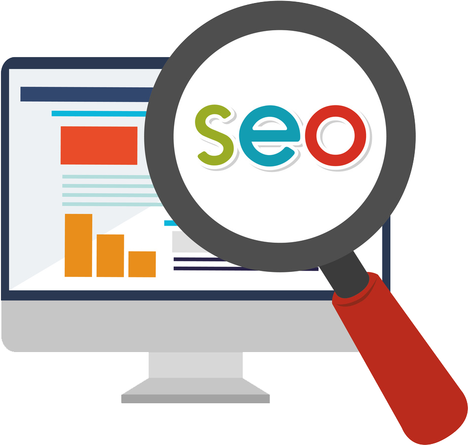 All Major Search Engines Such As Google, Bing And Yahoo - Search Engine Optimization Icon (1079x1025)