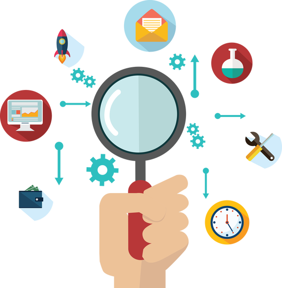 Search Engine Optimization - Clave De Busqueda (573x586)